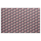 Rosa Mädchen-Rockstar-Gewebe Stoff (Yard (91,4 cm))