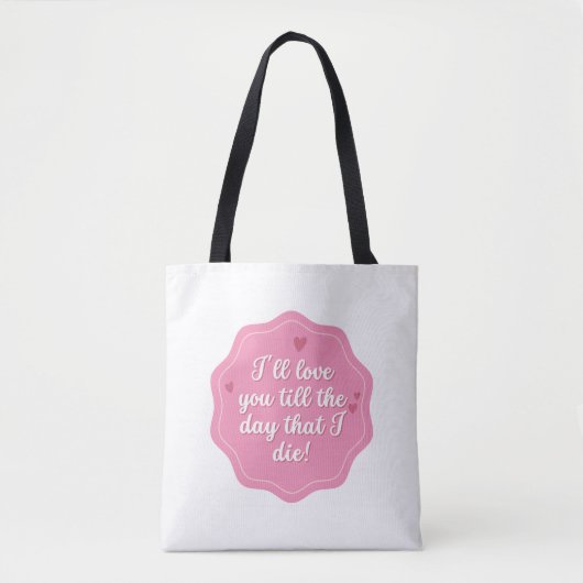 Rosa Mädchen-Tasche Tasche (Vorderseite)