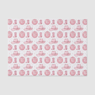 Rosa Mädchenhaftes Ästhetisches Disco-Kugel-Muster Seidenpapier