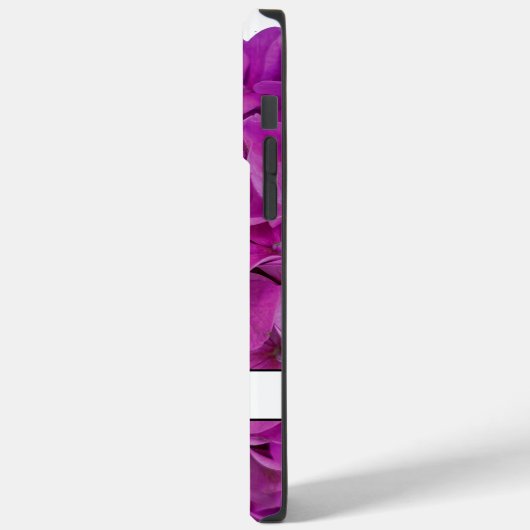 Rosa Magenta-Hydrangeas-Rose Case-Mate iPhone Hülle (Rückseite / Links)