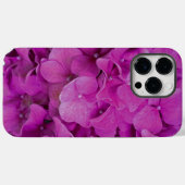 Rosa Magenta-Hydrangeas-Rose Case-Mate iPhone Hülle (Rückseite (Horizontal))