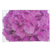 Rosa Magenta-Hydrangeas-Rose Kissenbezug (Vorderseite-Rechts)