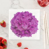 Rosa Magenta-Hydrangeas-Rose Serviette (Beispiel)