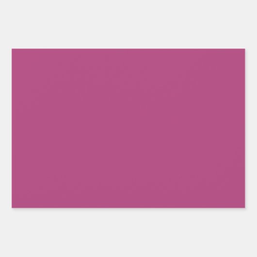 Rosa Magenta Wasserfarben Geschenkpapier Set (Vorderseite 2)