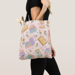 Rosa Magie Bücher-Tasche Mädchen Süße Hexe Tasche