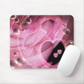 Rosa Magie Mousepad (Mit Mouse)