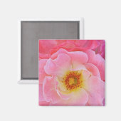 Rosa Magnet (Vorderseite/Rückseite)