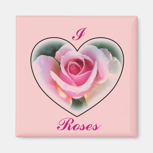 Rosa Magnet (Vorne)