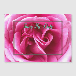 Rosa Magnetic Save the Date Magneteinladung
