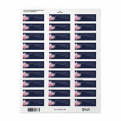 Rosa Magnolia-Blume in Blüte | Blue Wedding (Vorne)