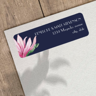 Rosa Magnolia-Blume in Blüte Blue Wedding