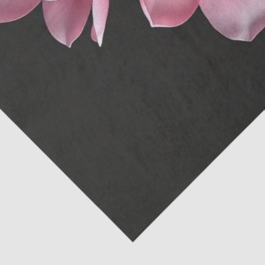 Rosa Magnolia-Blume Seidenpapier (Detail)