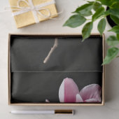 Rosa Magnolia-Blume Seidenpapier (Geschenk)