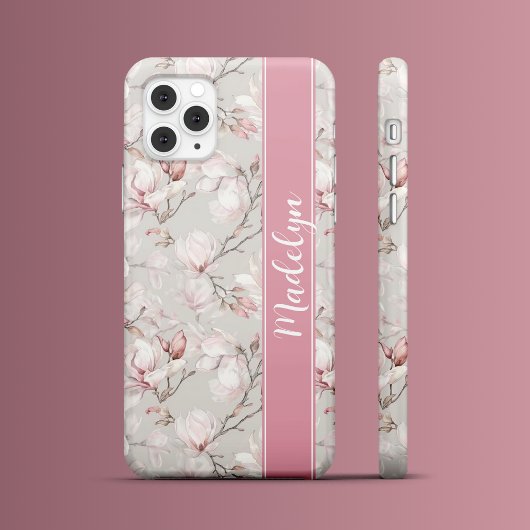 Rosa Magnolia Case-Mate iPhone Hülle