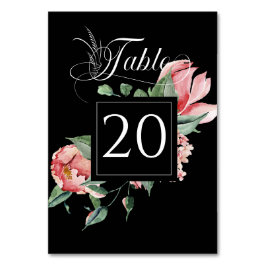Rosa Magnolia , Hochzeitsempfang Tischnummer