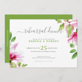Rosa Magnolia Probe Save The Date (Vorne/Hinten)