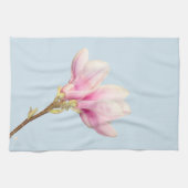 Rosa Magnolia Teetuch Geschirrtuch (Horizontal)