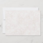 Rosa Magnolias-Foto Save the Date (Rückseite)