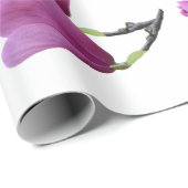 Rosa Magnolie Geschenkpapier (Rolleneckpunkt)