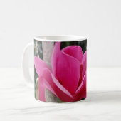 rosa Magnolie Kaffeetasse (Vorderseite Links)