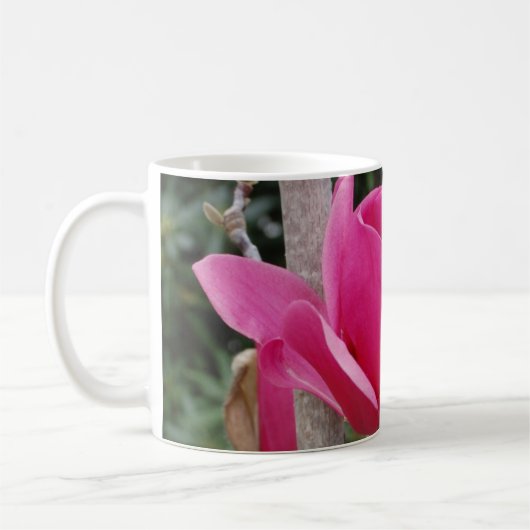 rosa Magnolie Kaffeetasse (Links)