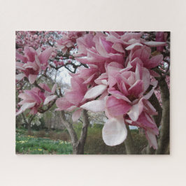 Rosa Magnolie Puzzle
