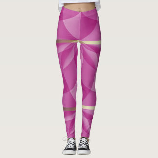 rosa majestätisch leggings