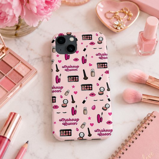 Rosa Make-up-Muster-Handyhülle Case-Mate iPhone Hülle
