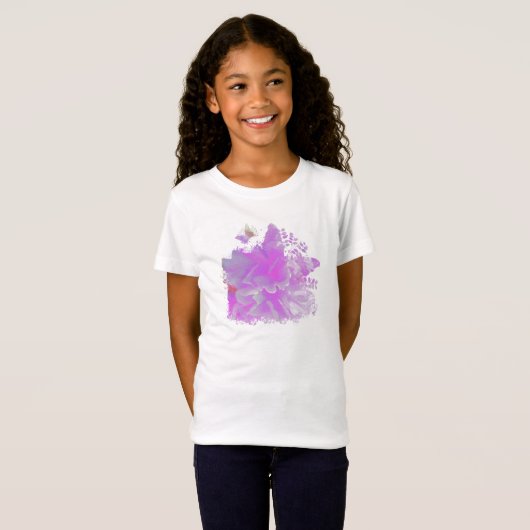 *~* Rosa Malen Art Transform AR3 Mädchen T-Shirt (Vorne ganz)