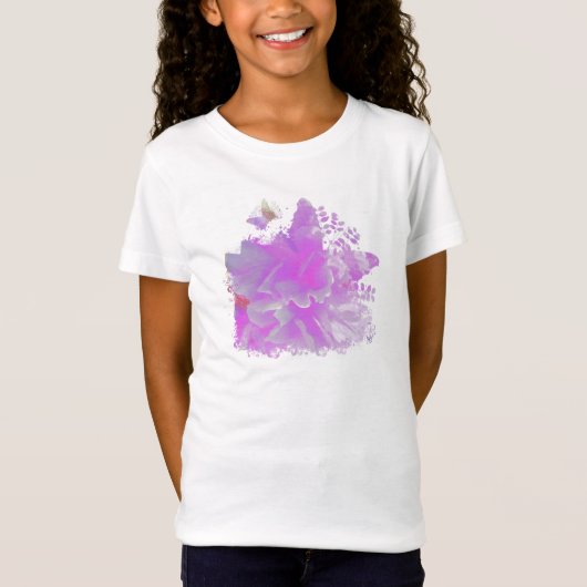 *~* Rosa Malen Art Transform AR3 Mädchen T-Shirt (Vorderseite)