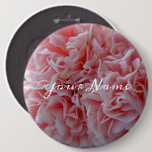 Rosa Mallow Button (Vorne & Hinten)