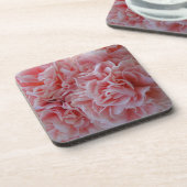 Rosa Mallow Getränkeuntersetzer (Linke Seite)