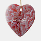 Rosa Mallow Keramik Ornament (Rechts)