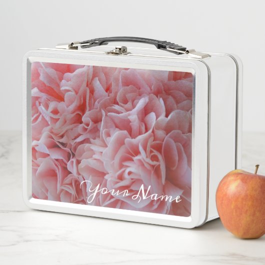 Rosa Mallow Metall Brotdose (Beispiel)