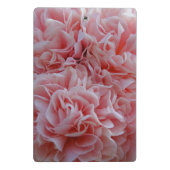 Rosa Mallow Mini Klemmbrett (Rückseite)