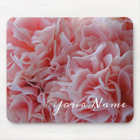 Rosa Mallow Mousepad (Vorne)