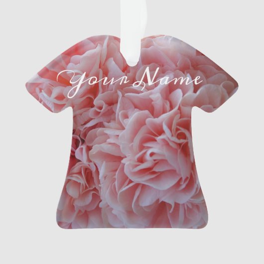 Rosa Mallow Ornament (Vorderseite)