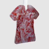 Rosa Mallow Ornament (Vorderseite)