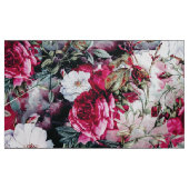 Rosa malvenfarbenes weißes mit Blumengewebe der Stoff (Fat Quarter (45,7 x 55,9 cm))