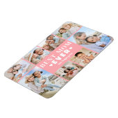 Rosa Mama-Fotocollage Magnet (Linke Seite)