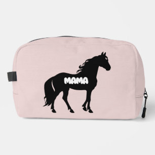 Rosa Mama Minimalistischer Muttertag Waschbeutel