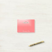 Rosa Mama Post-it Klebezettel (Auf Schreibtisch)