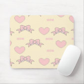 Rosa Mammutbild Mousepad (Mit Mouse)