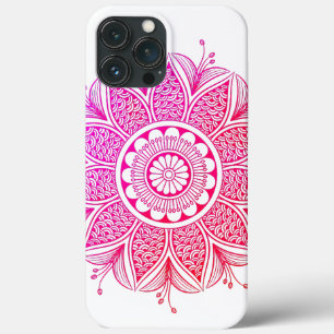 Rosa Mandala  Case-Mate iPhone Hülle