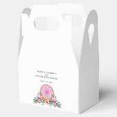 Rosa Mandala Crystals Metaphysische Hochzeit Geschenkschachtel (Geöffnet)