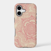Rosa Mandala-Muster