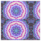 Rosa Mandala-Muster Stoff (Nahaufnahme)
