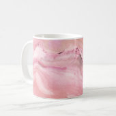 Rosa Marbella Kaffeetasse (Vorderseite Links)