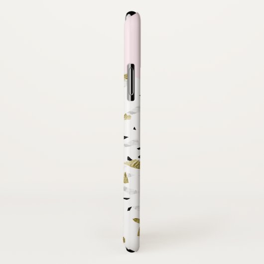 Rosa Marbella Terrazzo Giro del Malcantone Case-Mate iPhone Hülle (Hinten/Rechts)