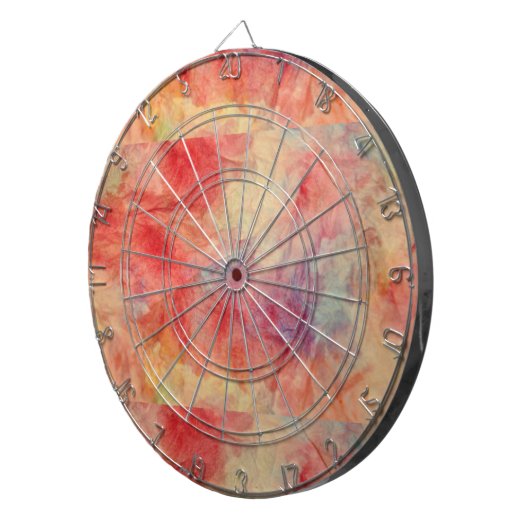 Rosa Marble Dart Board Dartscheibe (Vorderseite rechts)
